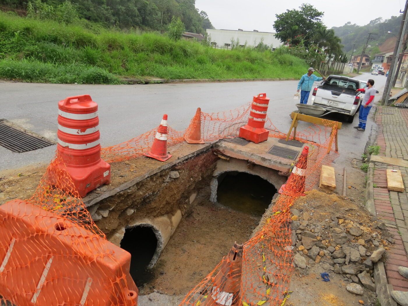 Grande obra de drenagem é realizada em Nova Brasília