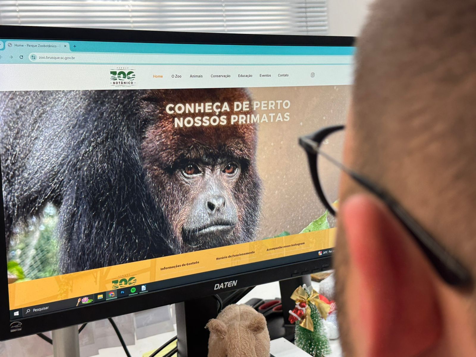 Parque Zoobotânico de Brusque lança novo site ao público