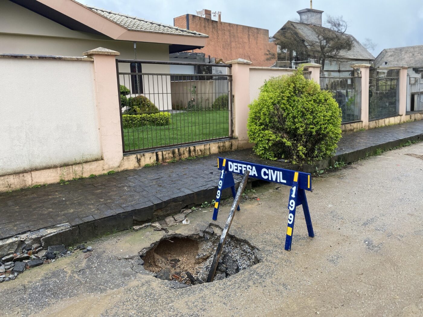 Defesa Civil de Brusque registrou 12 ocorrências na última semana